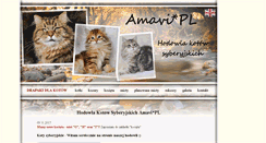 Desktop Screenshot of amavi-sib.com